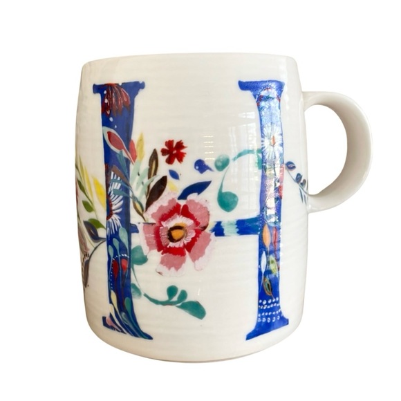 Anthropologie Starla M. Halfmann Petal Pallet Mug - Picture 2 of 7